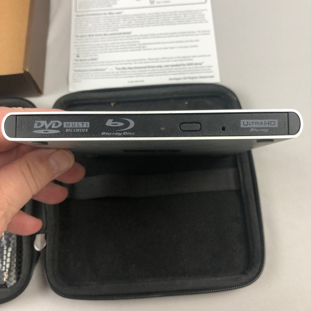 NIB Archgon External UHD 4K Blu-ray Writer USB 3.0 Drive MD-8107S-U3YC-UHD